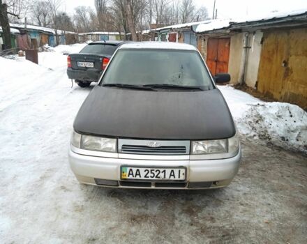 Серый ВАЗ 2112, объемом двигателя 1.6 л и пробегом 382 тыс. км за 1650 $, фото 1 на Automoto.ua