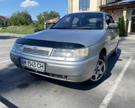 Серый ВАЗ 2112, объемом двигателя 1.6 л и пробегом 230 тыс. км за 1750 $, фото 1 на Automoto.ua