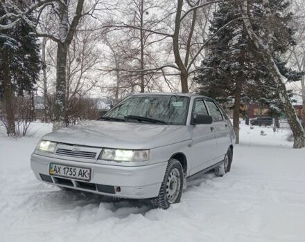 Серый ВАЗ 2112, объемом двигателя 1.6 л и пробегом 150 тыс. км за 1650 $, фото 1 на Automoto.ua