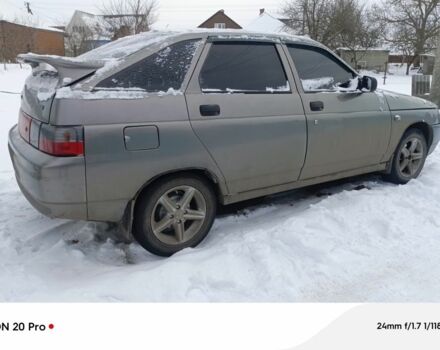 Серый ВАЗ 2112, объемом двигателя 1.6 л и пробегом 120 тыс. км за 1550 $, фото 1 на Automoto.ua