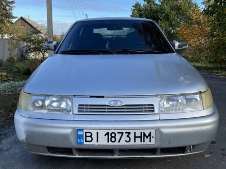 Серый ВАЗ 2112, объемом двигателя 1.6 л и пробегом 163 тыс. км за 1600 $, фото 1 на Automoto.ua