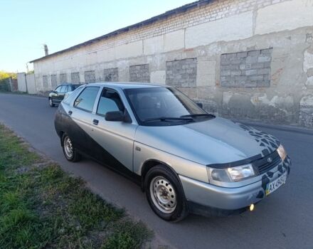 Серый ВАЗ 2112, объемом двигателя 1.6 л и пробегом 284 тыс. км за 1100 $, фото 1 на Automoto.ua