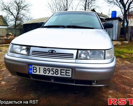 Серый ВАЗ 2112, объемом двигателя 1.6 л и пробегом 160 тыс. км за 2100 $, фото 1 на Automoto.ua