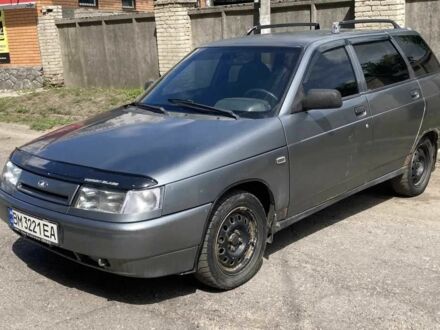 Серый ВАЗ 2112, объемом двигателя 1.6 л и пробегом 100 тыс. км за 1500 $, фото 1 на Automoto.ua