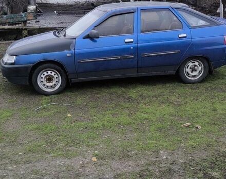 Синий ВАЗ 2112, объемом двигателя 1.5 л и пробегом 250 тыс. км за 1000 $, фото 2 на Automoto.ua