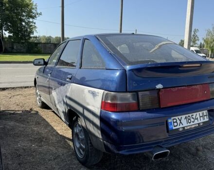 Синий ВАЗ 2112, объемом двигателя 1.5 л и пробегом 250 тыс. км за 1200 $, фото 1 на Automoto.ua