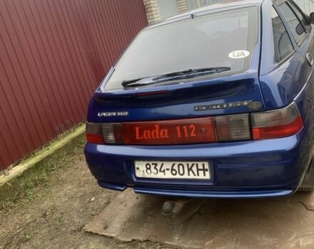 Синий ВАЗ 2112, объемом двигателя 1.5 л и пробегом 210 тыс. км за 1700 $, фото 1 на Automoto.ua