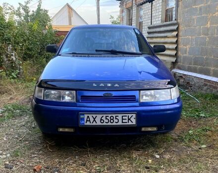 Синий ВАЗ 2112, объемом двигателя 1.5 л и пробегом 200 тыс. км за 1250 $, фото 1 на Automoto.ua