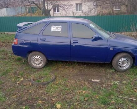 Синий ВАЗ 2112, объемом двигателя 1.6 л и пробегом 380 тыс. км за 2000 $, фото 2 на Automoto.ua
