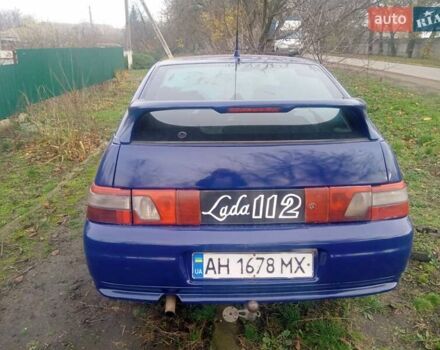 Синий ВАЗ 2112, объемом двигателя 1.6 л и пробегом 380 тыс. км за 2000 $, фото 4 на Automoto.ua
