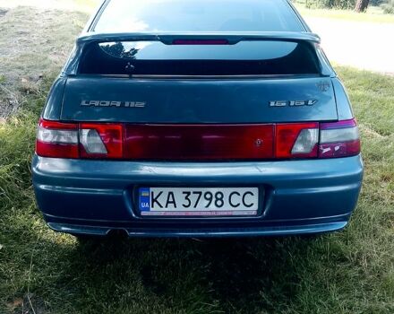 Синий ВАЗ 2112, объемом двигателя 1.6 л и пробегом 250 тыс. км за 1300 $, фото 5 на Automoto.ua