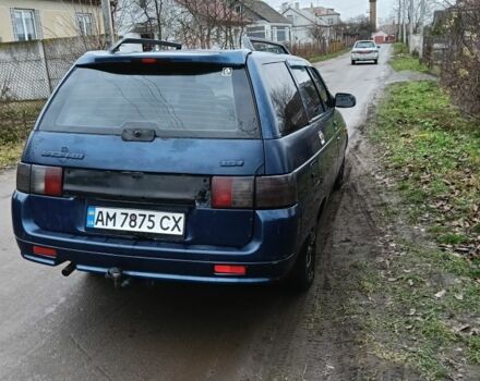 Синий ВАЗ 2112, объемом двигателя 1.6 л и пробегом 400 тыс. км за 950 $, фото 1 на Automoto.ua