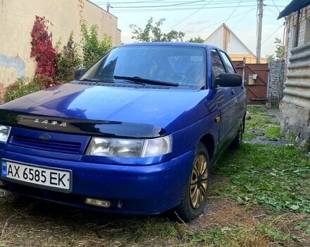Синий ВАЗ 2112, объемом двигателя 1.5 л и пробегом 200 тыс. км за 1250 $, фото 1 на Automoto.ua