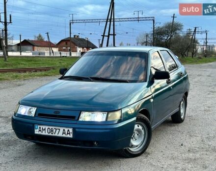 Синий ВАЗ 2112, объемом двигателя 1.5 л и пробегом 200 тыс. км за 1500 $, фото 1 на Automoto.ua