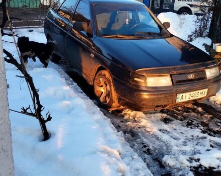 Синий ВАЗ 2112, объемом двигателя 1.5 л и пробегом 215 тыс. км за 1600 $, фото 1 на Automoto.ua