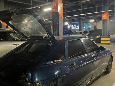 Синий ВАЗ 2112, объемом двигателя 1.6 л и пробегом 320 тыс. км за 1800 $, фото 1 на Automoto.ua