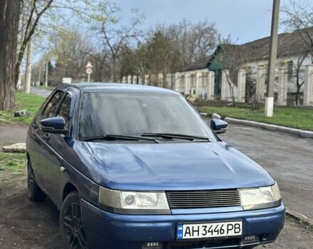 Синий ВАЗ 2112, объемом двигателя 1.6 л и пробегом 100 тыс. км за 1196 $, фото 1 на Automoto.ua