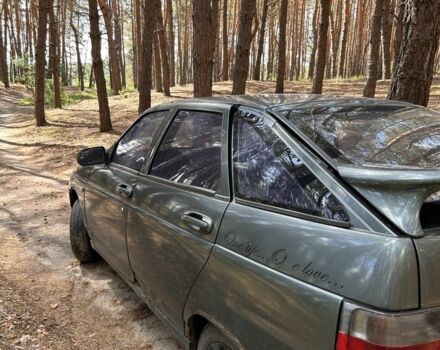 Зеленый ВАЗ 2112, объемом двигателя 1.5 л и пробегом 250 тыс. км за 900 $, фото 1 на Automoto.ua