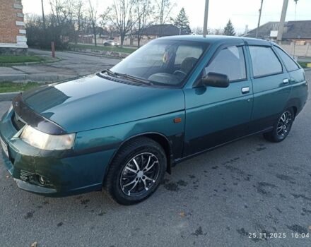 Зеленый ВАЗ 2112, объемом двигателя 1.5 л и пробегом 215 тыс. км за 1700 $, фото 16 на Automoto.ua