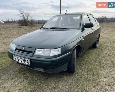 Зеленый ВАЗ 2112, объемом двигателя 1.5 л и пробегом 142 тыс. км за 1800 $, фото 2 на Automoto.ua