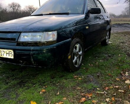 Зеленый ВАЗ 2112, объемом двигателя 1.5 л и пробегом 0 тыс. км за 1000 $, фото 1 на Automoto.ua