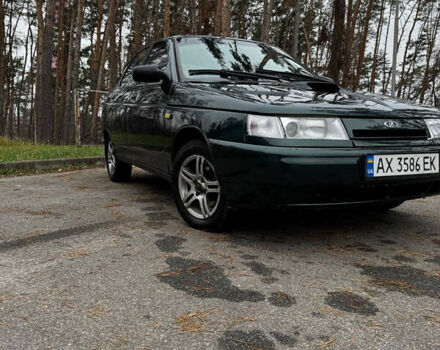 Зеленый ВАЗ 2112, объемом двигателя 1.5 л и пробегом 200 тыс. км за 1700 $, фото 1 на Automoto.ua