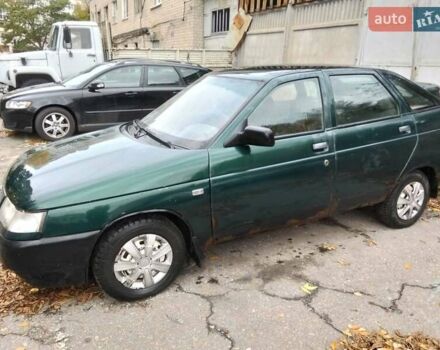 Зеленый ВАЗ 2112, объемом двигателя 1.6 л и пробегом 168 тыс. км за 800 $, фото 2 на Automoto.ua