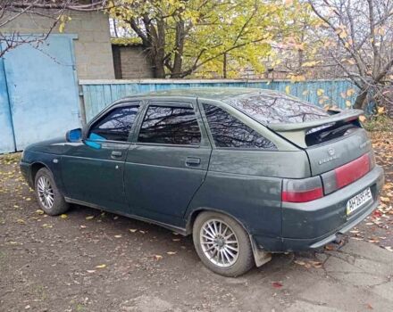 Зеленый ВАЗ 2112, объемом двигателя 1.5 л и пробегом 190 тыс. км за 1400 $, фото 1 на Automoto.ua