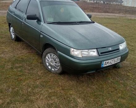 Зеленый ВАЗ 2112, объемом двигателя 1.6 л и пробегом 236 тыс. км за 1350 $, фото 1 на Automoto.ua