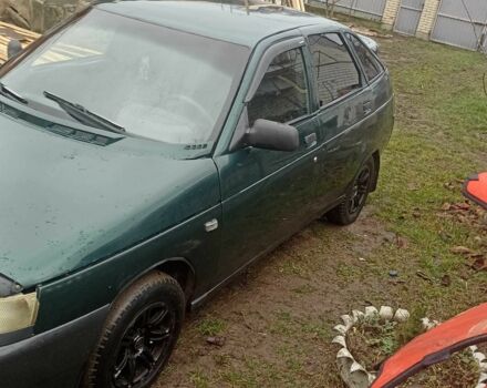 Зеленый ВАЗ 2112, объемом двигателя 1.5 л и пробегом 228 тыс. км за 1200 $, фото 2 на Automoto.ua