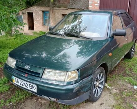 Зеленый ВАЗ 2112, объемом двигателя 1.5 л и пробегом 260 тыс. км за 25 $, фото 1 на Automoto.ua