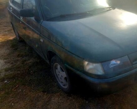 Зеленый ВАЗ 2112, объемом двигателя 1.6 л и пробегом 265 тыс. км за 1000 $, фото 1 на Automoto.ua