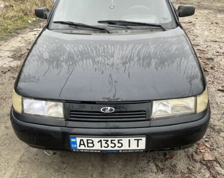 Черный ВАЗ 21124, объемом двигателя 1.6 л и пробегом 227 тыс. км за 1300 $, фото 1 на Automoto.ua