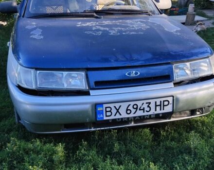Синий ВАЗ 21124, объемом двигателя 1.6 л и пробегом 370 тыс. км за 1000 $, фото 1 на Automoto.ua