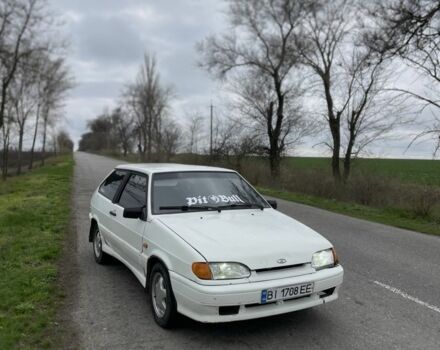 Белый ВАЗ 2113 Самара, объемом двигателя 1.6 л и пробегом 200 тыс. км за 1400 $, фото 1 на Automoto.ua