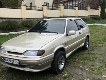 Бежевый ВАЗ 2113 Самара, объемом двигателя 1.5 л и пробегом 220 тыс. км за 2300 $, фото 1 на Automoto.ua