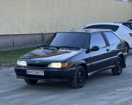 Чорний ВАЗ 2113 Самара, об'ємом двигуна 1.5 л та пробігом 201 тис. км за 1600 $, фото 2 на Automoto.ua