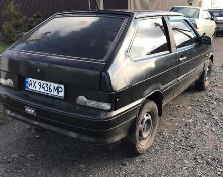 Черный ВАЗ 2113 Самара, объемом двигателя 1.5 л и пробегом 215 тыс. км за 1350 $, фото 1 на Automoto.ua