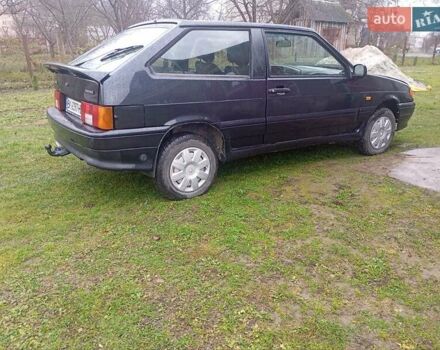 Черный ВАЗ 2113 Самара, объемом двигателя 1.5 л и пробегом 250 тыс. км за 1350 $, фото 4 на Automoto.ua