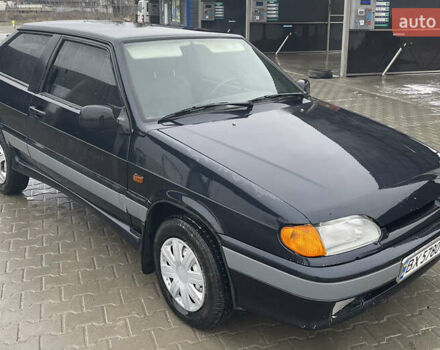 Черный ВАЗ 2113 Самара, объемом двигателя 1.6 л и пробегом 299 тыс. км за 1300 $, фото 1 на Automoto.ua