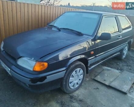 Черный ВАЗ 2113 Самара, объемом двигателя 1.6 л и пробегом 300 тыс. км за 1050 $, фото 1 на Automoto.ua