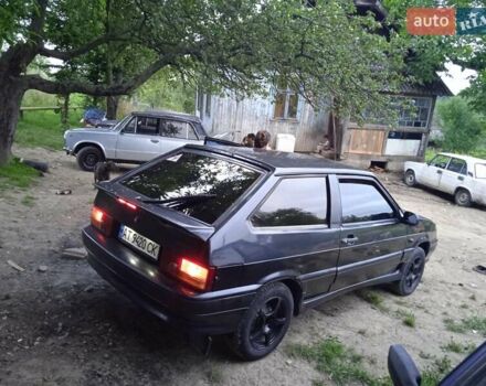 Черный ВАЗ 2113 Самара, объемом двигателя 1.57 л и пробегом 100 тыс. км за 1350 $, фото 1 на Automoto.ua