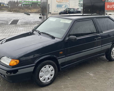 Черный ВАЗ 2113 Самара, объемом двигателя 1.6 л и пробегом 299 тыс. км за 1300 $, фото 4 на Automoto.ua