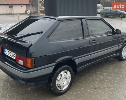 Черный ВАЗ 2113 Самара, объемом двигателя 1.6 л и пробегом 299 тыс. км за 1300 $, фото 3 на Automoto.ua