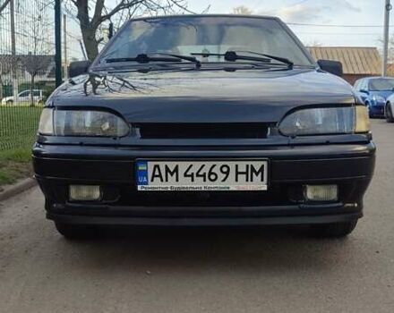 Черный ВАЗ 2113 Самара, объемом двигателя 1.6 л и пробегом 220 тыс. км за 1900 $, фото 1 на Automoto.ua