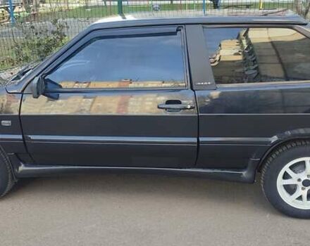 Черный ВАЗ 2113 Самара, объемом двигателя 1.6 л и пробегом 220 тыс. км за 1900 $, фото 3 на Automoto.ua