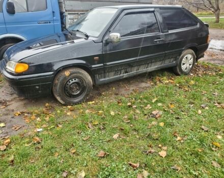 Черный ВАЗ 2113 Самара, объемом двигателя 0 л и пробегом 200 тыс. км за 1500 $, фото 1 на Automoto.ua