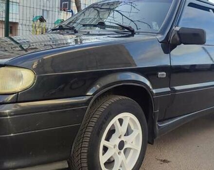 Черный ВАЗ 2113 Самара, объемом двигателя 1.6 л и пробегом 220 тыс. км за 1900 $, фото 17 на Automoto.ua