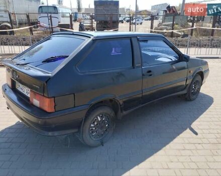 Черный ВАЗ 2113 Самара, объемом двигателя 1.6 л и пробегом 85 тыс. км за 1500 $, фото 2 на Automoto.ua