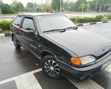 Черный ВАЗ 2113 Самара, объемом двигателя 1.6 л и пробегом 350 тыс. км за 1429 $, фото 1 на Automoto.ua